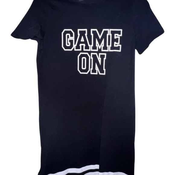 Divided Black Dress - Picture 2 of 4